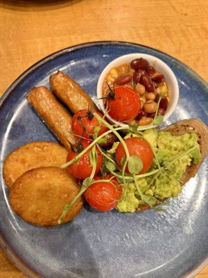 Vegan breakfast (includes tea/coffee)   at An Talla in Inverness