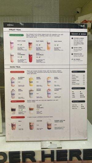 menu  at 11:11 - Don Antonio in Quezon City