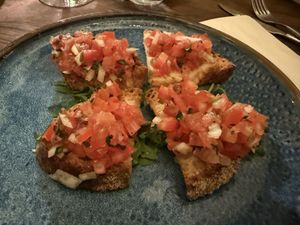 Bruschetta   at Roza in Gozo