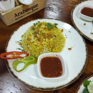Biryani? Kabsa? Not even the waiters could agree on what it was at Restorant Arabesque in Tirana