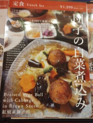 Another lunch special at Taiwan Rakuzen - 台湾ベジキッチン楽膳 in Osaka