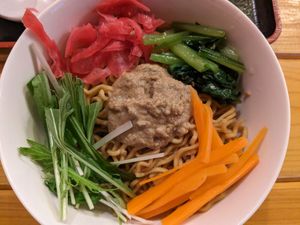 Sesame noodle at Taiwan Rakuzen - 台湾ベジキッチン楽膳 in Osaka