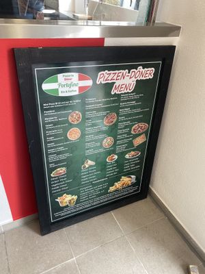 Menu  at Portofino in Mitterfels