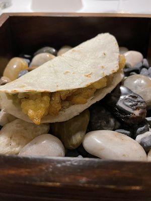 Mushroom rice tortilla   at Sensi Restaurant in Amalfi