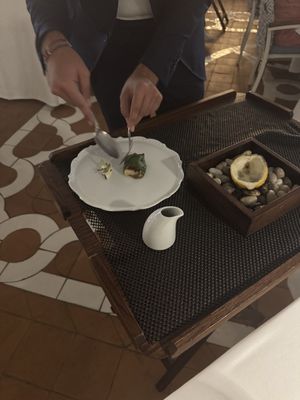   at Sensi Restaurant in Amalfi