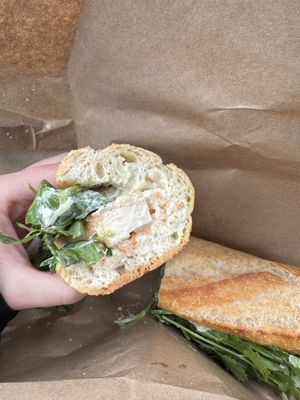 Tofu bahn mi #Veganuary at Feast! Food in Charlottesville