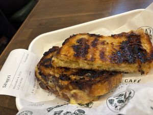 Fall Grilled Cheese. Vegetarian   at Feast! Food in Charlottesville