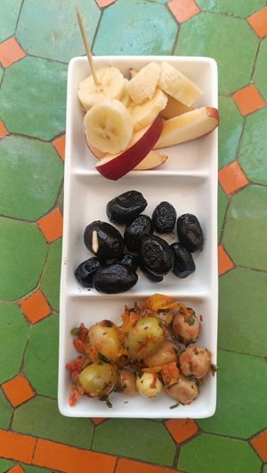 Aperitivo at Shyadma's Vegan Food in Essaouira