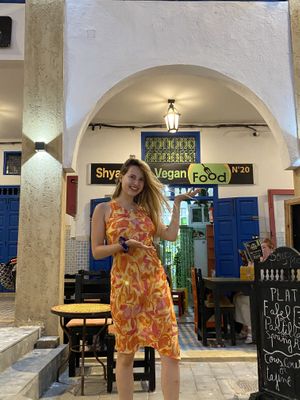   at Shyadma's Vegan Food in Essaouira