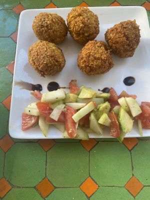   at Shyadma's Vegan Food in Essaouira