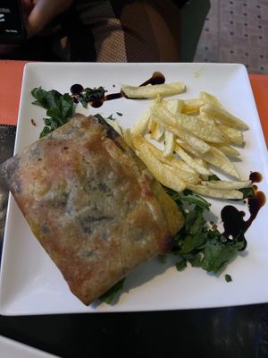 pastilla  at Shyadma's Vegan Food in Essaouira