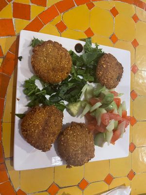 Falaffal at Shyadma's Vegan Food in Essaouira