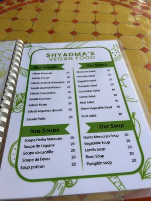   at Shyadma's Vegan Food in Essaouira