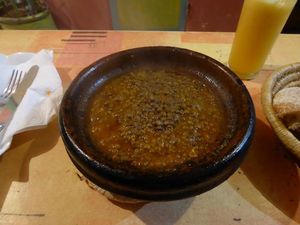 Linsen-Tajine at Shyadma's Vegan Food in Essaouira