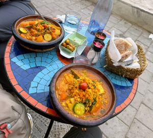   at Shyadma's Vegan Food in Essaouira