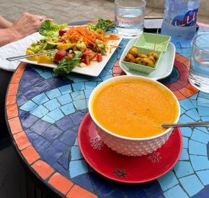   at Shyadma's Vegan Food in Essaouira