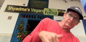   at Shyadma's Vegan Food in Essaouira