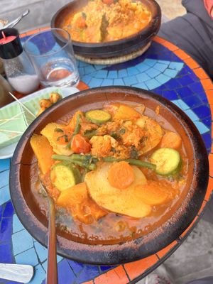   at Shyadma's Vegan Food in Essaouira