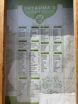   at Shyadma's Vegan Food in Essaouira