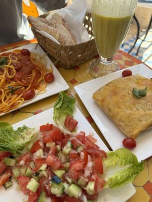   at Shyadma's Vegan Food in Essaouira