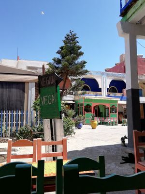 The surroundings😀 at Shyadma's Vegan Food in Essaouira