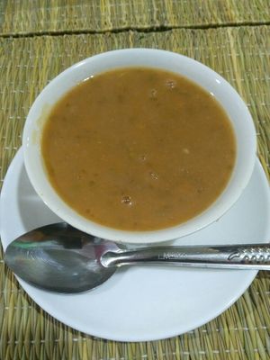 Soup at Shyadma's Vegan Food in Essaouira