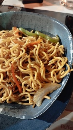 Yakisoba de verdures at Hanaki in Salou