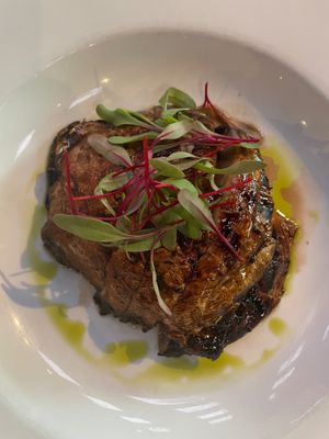 "wild asian" (portobello) mushrooms at MamaSushi in Hollywood