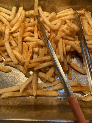Buffet French fries at Oriental Super Buffet in Zanesville