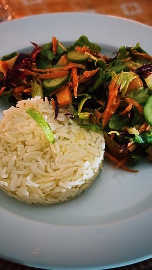 Riso e verdure  at Officine Vegetali Home Restaurant in Controguerra