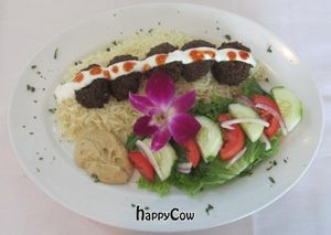 Felafel Platter at Cooking and Company in Fairfax