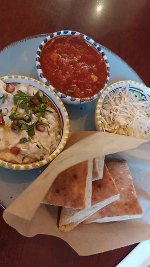 Vegan mezze options at Jerusalem By PRAGUE in Prague