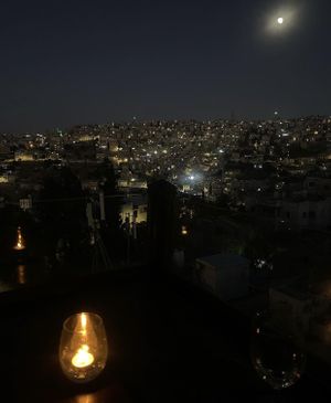 Che panorama 😍  at Cantaloupe Gastro Pub in Amman