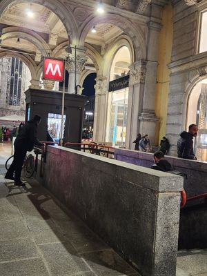 Landmark for the restaurant at Fresco & Cimmino in Milan