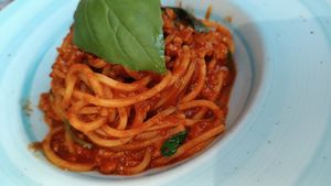 Spaghetti bolognaise at Fresco & Cimmino in Milan