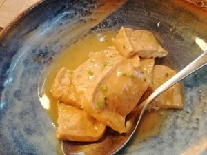 Tofu shao at Saporoso in Trento