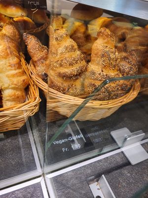 Vegan crossaints at Furter in Aarau