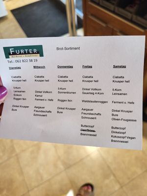 Coconut Zopt on Sundays at Furter in Aarau