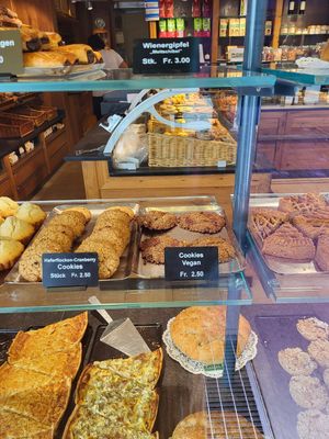 Vegan cookies at Furter in Aarau