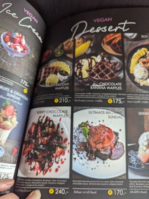 menu at VEGANERIE Street - วงเวียนใหญ่ in Bangkok