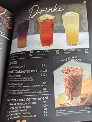 menu at VEGANERIE Street - วงเวียนใหญ่ in Bangkok