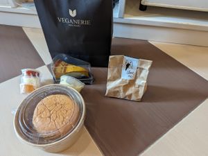 takeaway meal at VEGANERIE Street - วงเวียนใหญ่ in Bangkok