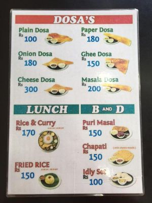  at Balaji Dosai in Kandy