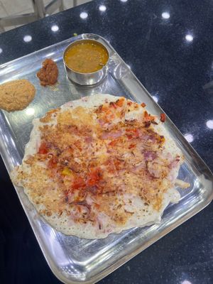 onion dosa at Balaji Dosai in Kandy