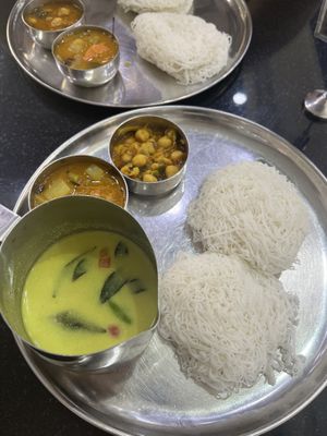 String hoppers   at Balaji Dosai in Kandy