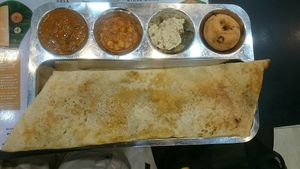Kara Podi Dosa at Balaji Dosai in Kandy