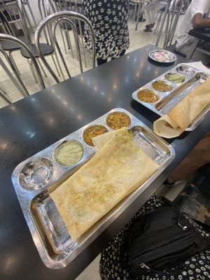 Cheese masala Dosa at Balaji Dosai in Kandy