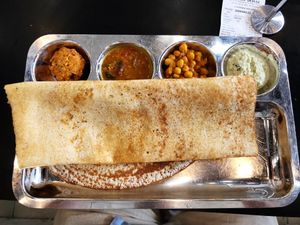 Masala Dosa at Balaji Dosai in Kandy