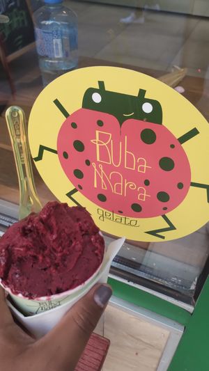 Bubamara flavor at Bubamara Gelato in Belgrade