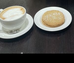   at Valerie's Tearoom in Whitley Bay